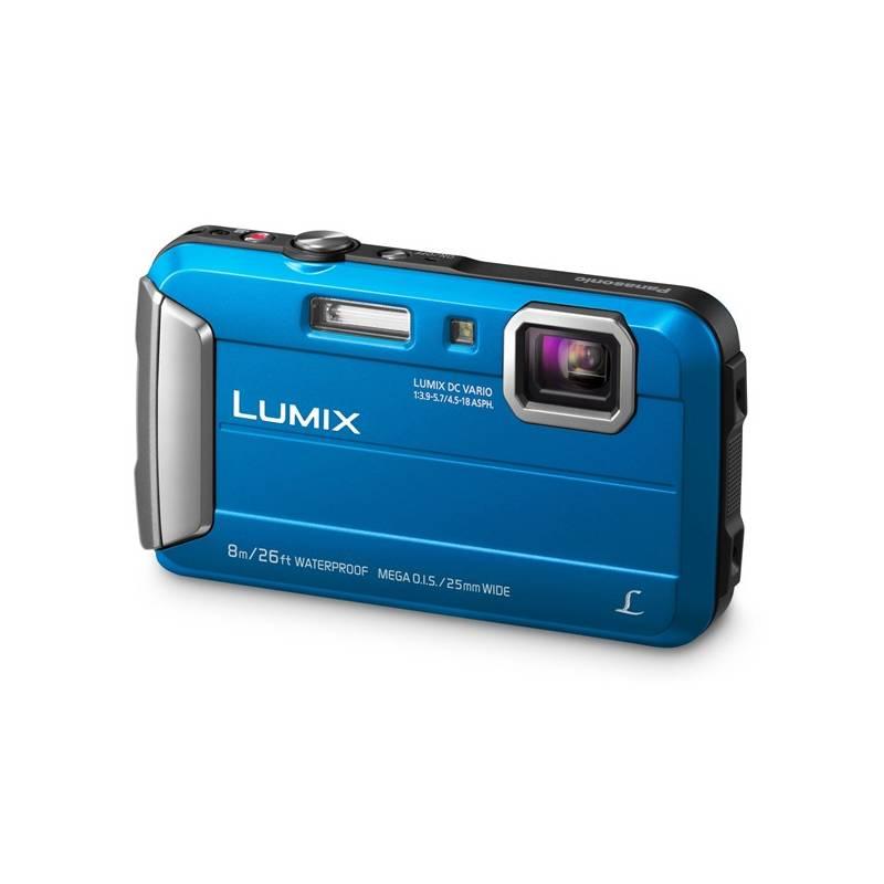 Digitální fotoaparát Panasonic Lumix DMC-FT30EP-A modrý, Digitální, fotoaparát, Panasonic, Lumix, DMC-FT30EP-A, modrý