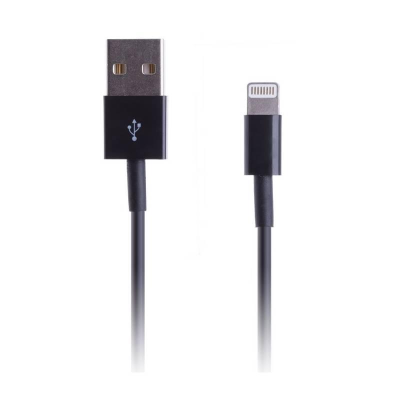 Kabel Connect IT USB Lightning, 1m černý