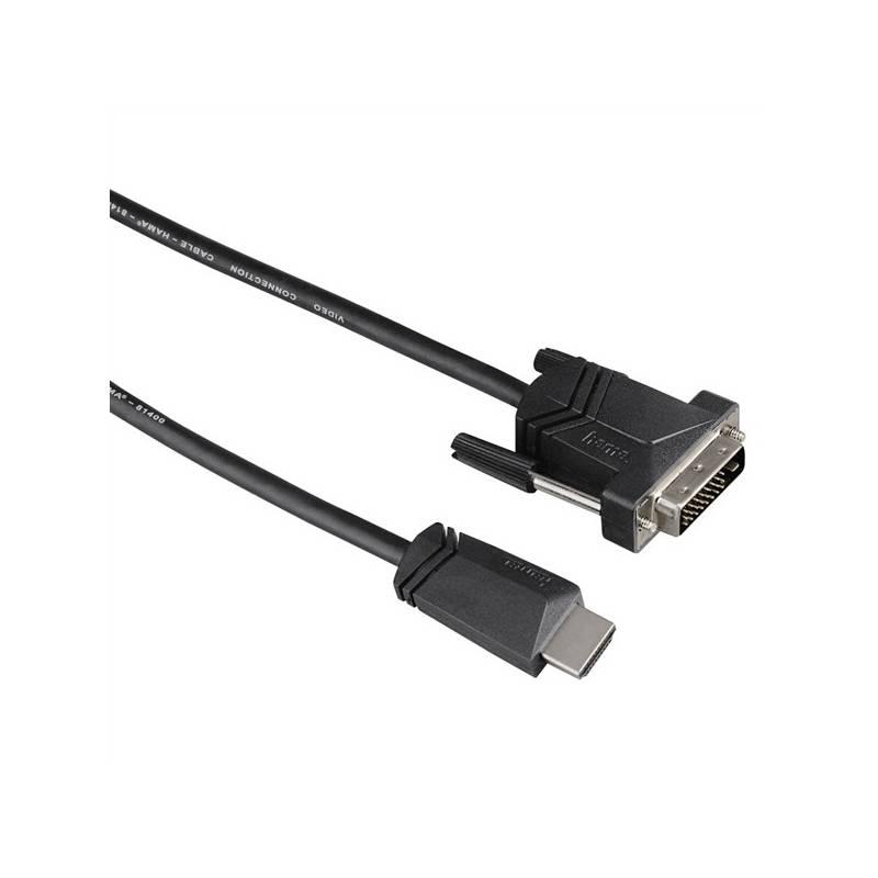 Kabel Hama HDMI DVI, 3m, v1.3 černý, Kabel, Hama, HDMI, DVI, 3m, v1.3, černý