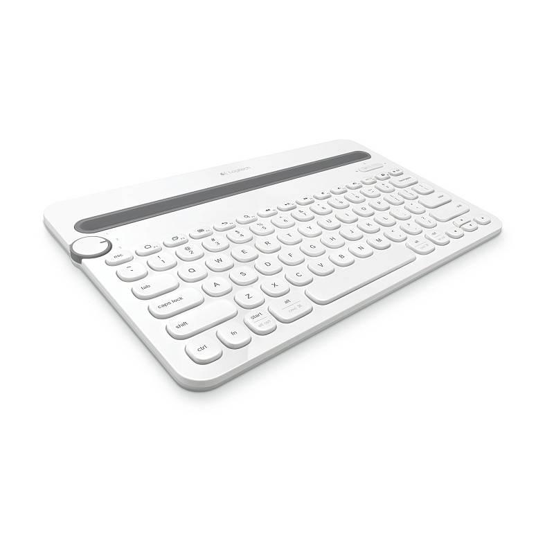 Klávesnice Logitech Bluetooth Keyboard K480 US bílá, Klávesnice, Logitech, Bluetooth, Keyboard, K480, US, bílá