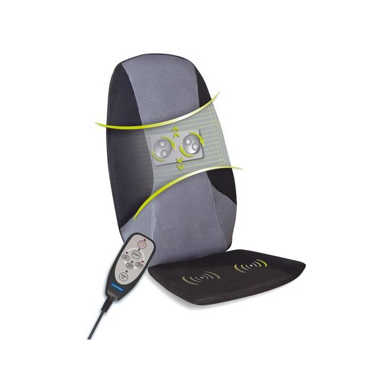 Masážní potah Lanaform RELAX MASS černý