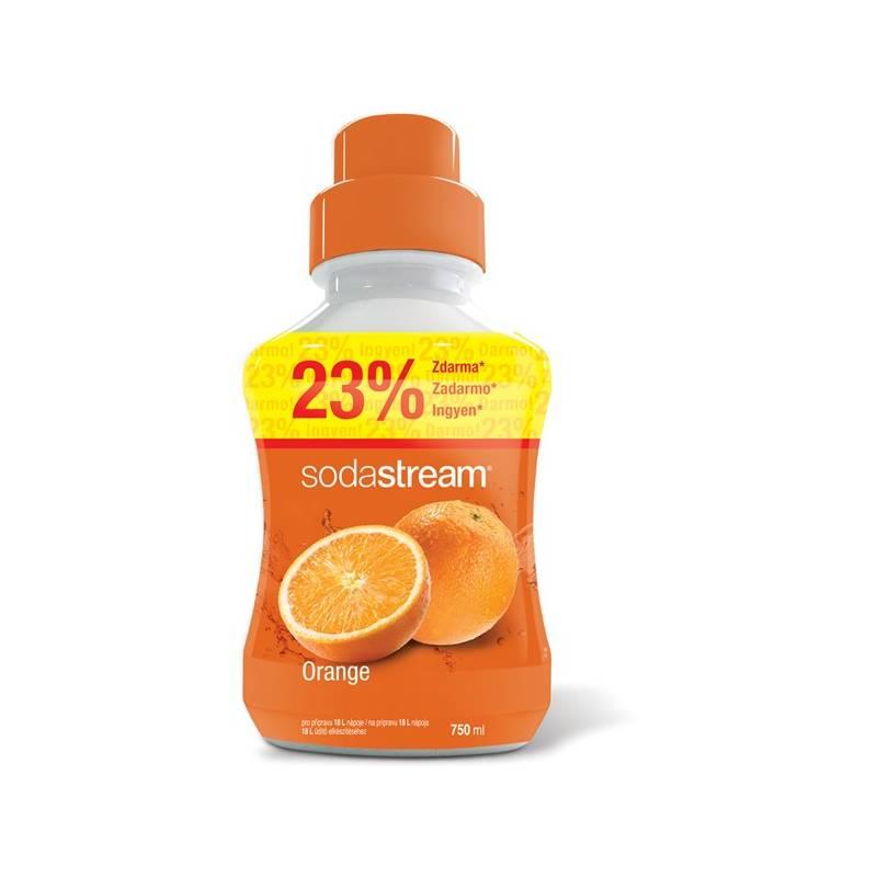 Příchuť pro perlivou vodu SodaStream Orange 750 ml