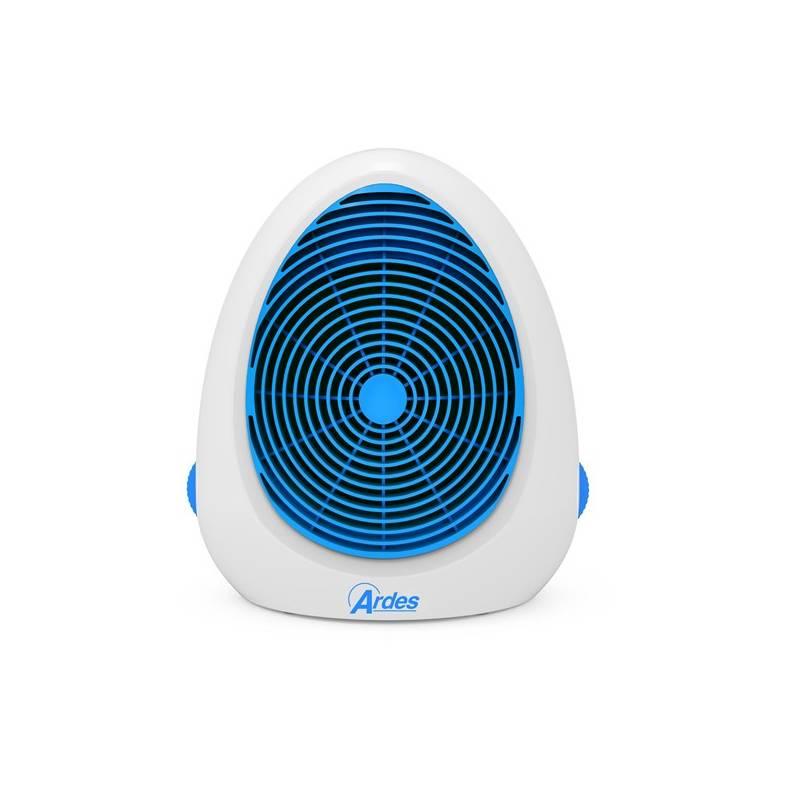 Teplovzdušný ventilátor Ardes 4F02B bílý modrý, Teplovzdušný, ventilátor, Ardes, 4F02B, bílý, modrý