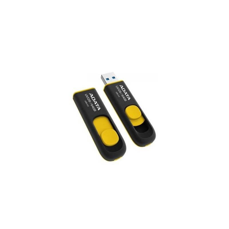 USB Flash ADATA UV128 64GB žlutý