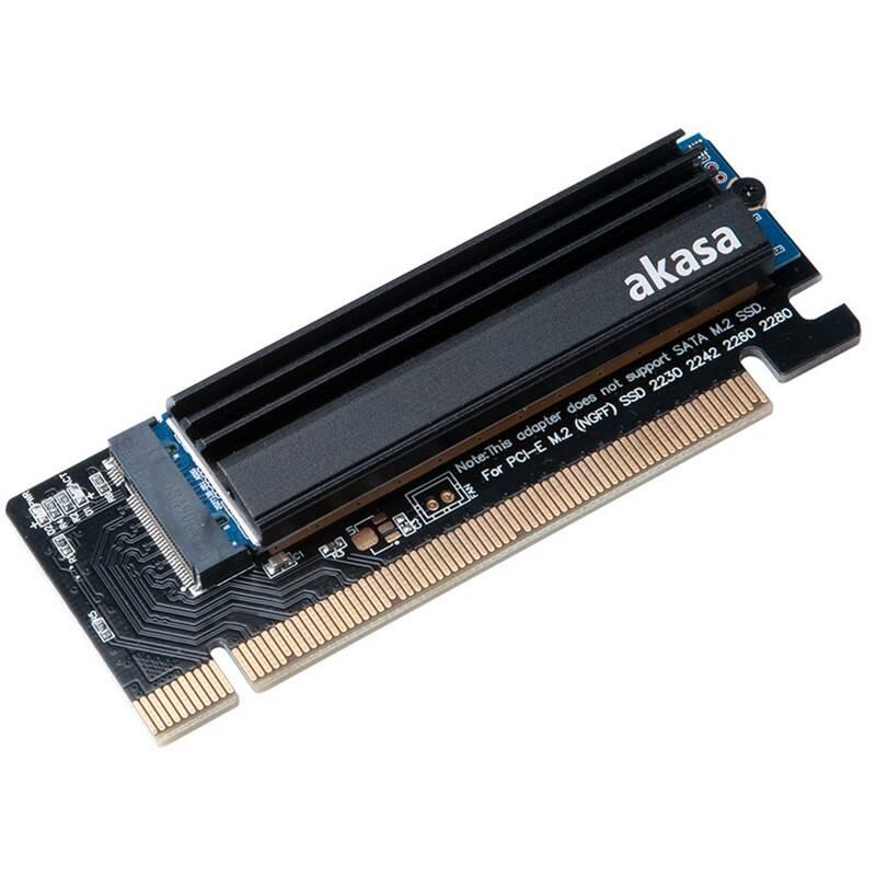 Adaptér akasa M.2 SSD na PCIe