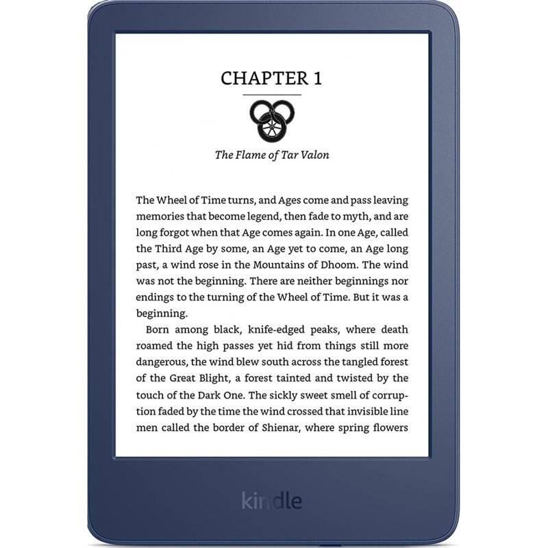 Čtečka e-knih Amazon Kindle Touch 2022 16 GB s reklamou modrá, Čtečka, e-knih, Amazon, Kindle, Touch, 2022, 16, GB, s, reklamou, modrá