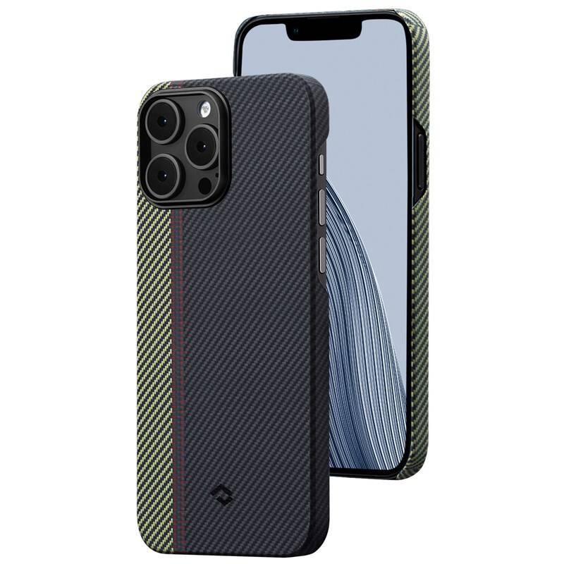 Kryt na mobil Pitaka Fusion Weaving MagEZ Case 3 overture na Apple iPhone 14 Pro černý