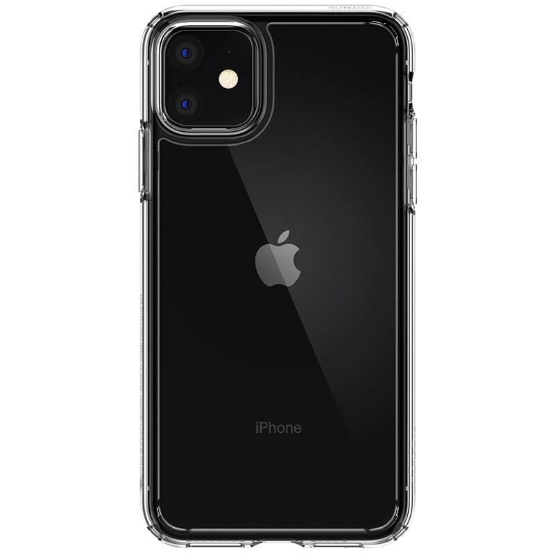 Kryt na mobil Spigen Crystal Hybrid na Apple iPhone 11 průhledný