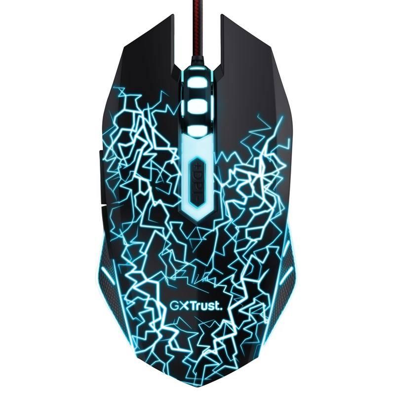 Myš Trust GXT 105X Izza Mouse černá