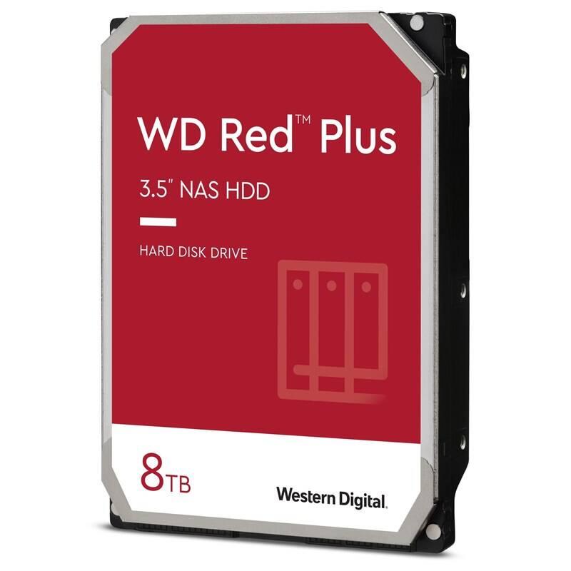 Pevný disk 3,5" Western Digital Red Plus 8TB