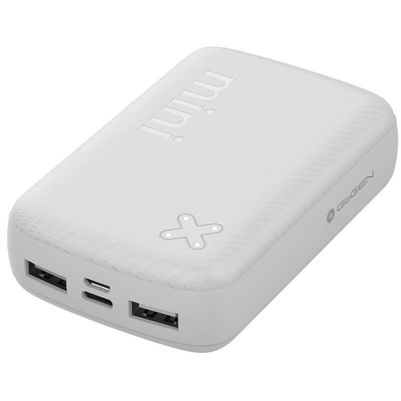 Powerbank GoGEN PB100009 10000 mAh bílá