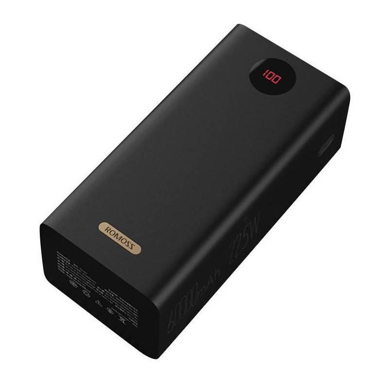 Powerbank Romoss 60 000mAh QC PD, 22.5W černá