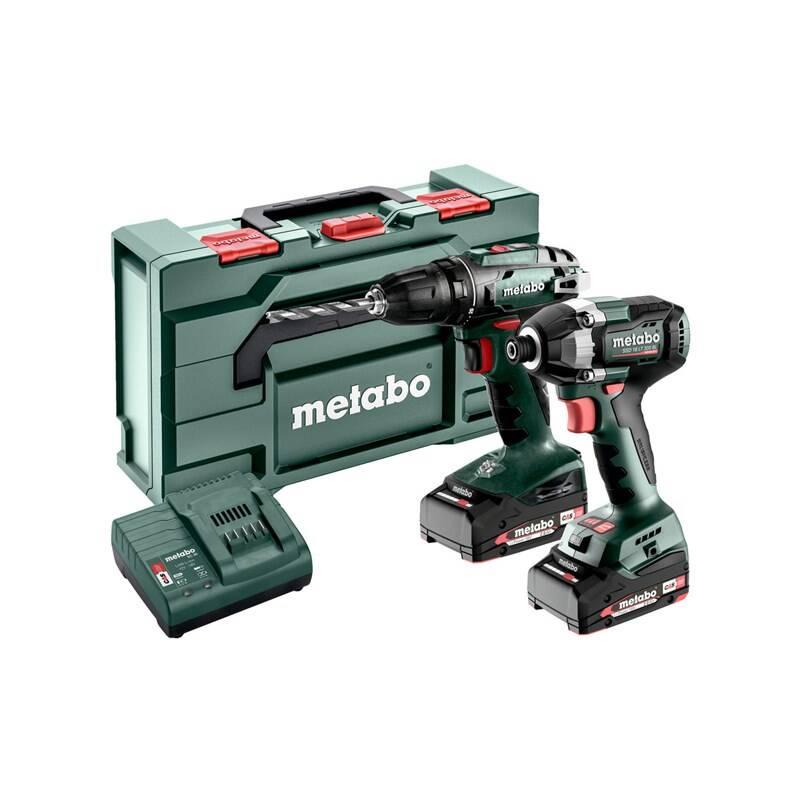 Sada aku nářadí Metabo BS 18 SSD 18 LT 200 BL