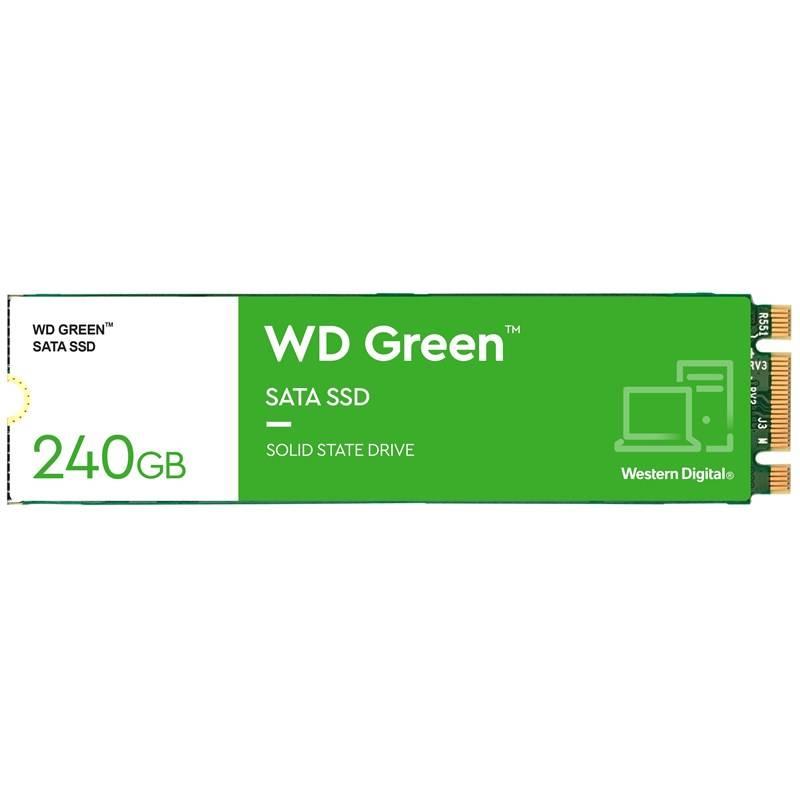 SSD Western Digital Green SATA M.2 2280 240GB, SSD, Western, Digital, Green, SATA, M.2, 2280, 240GB