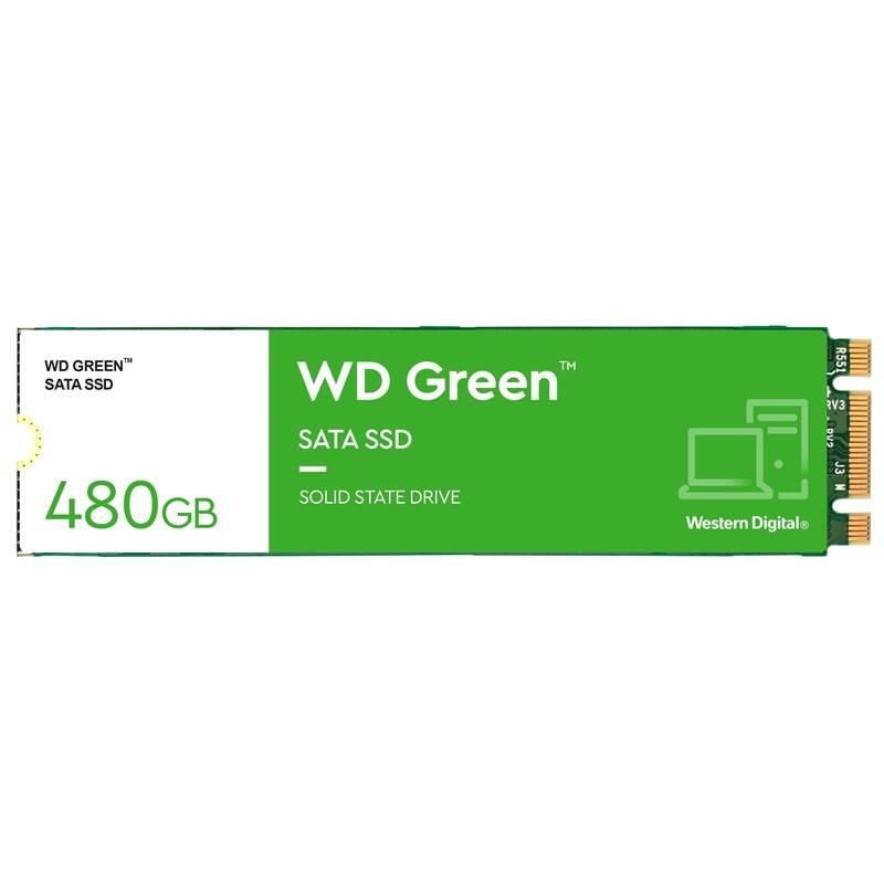 SSD Western Digital Green SATA M.2 2280 480GB, SSD, Western, Digital, Green, SATA, M.2, 2280, 480GB