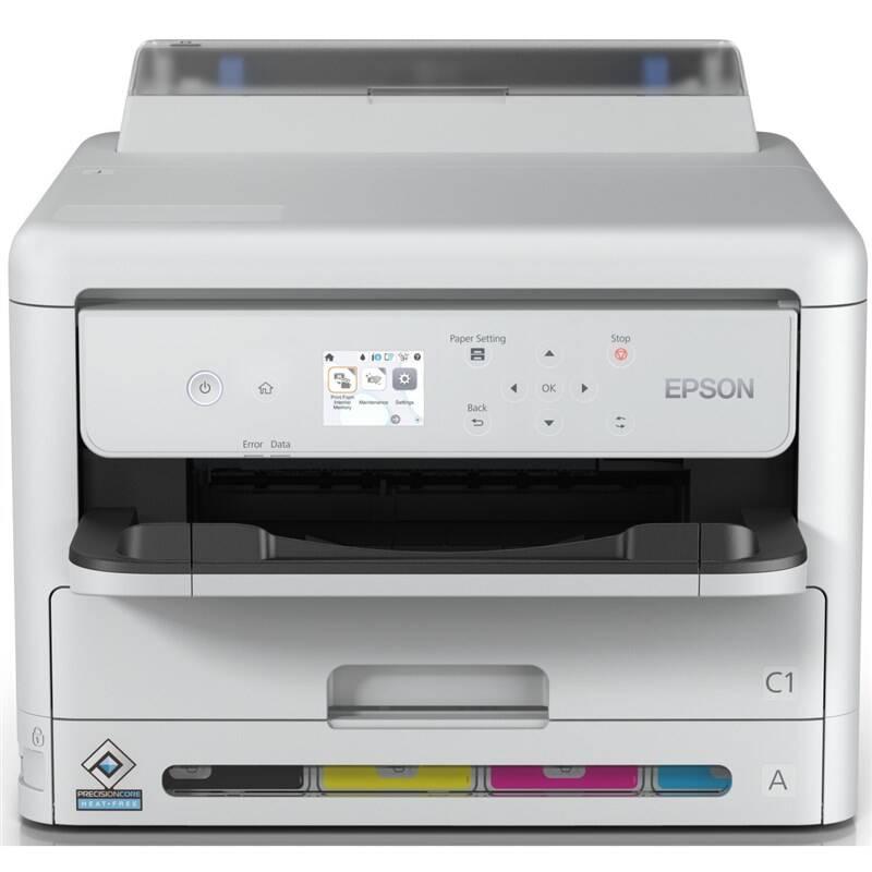 Tiskárna inkoustová Epson WorkForce WF-C5390DW bílá, Tiskárna, inkoustová, Epson, WorkForce, WF-C5390DW, bílá
