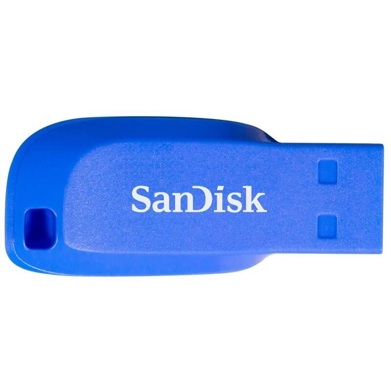 USB Flash SanDisk Cruzer Blade 16GB modrý