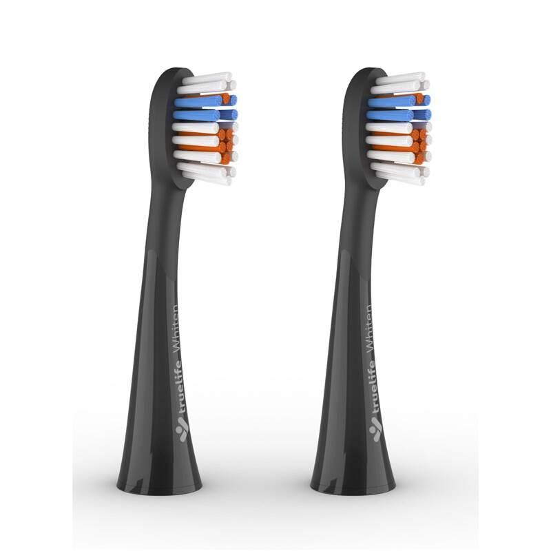 Náhradní hlavice TrueLife SonicBrush K150 UV Heads Whiten Plus černá