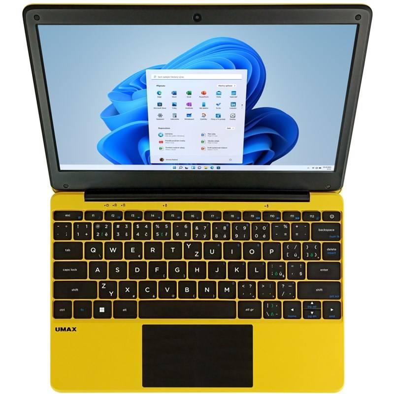 Notebook Umax VisionBook 12WRX žlutý