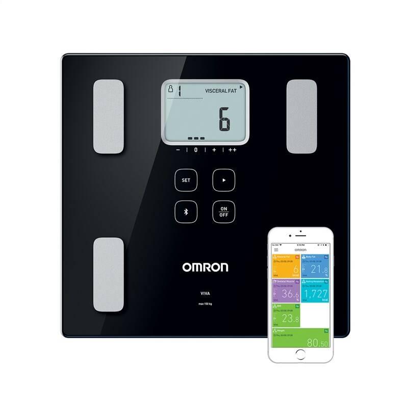 Osobní váha OMRON VIVA HBF-222T-EBK, SMART