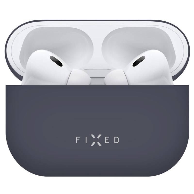 Pouzdro FIXED Silky pro Apple AirPods Pro 2 modré