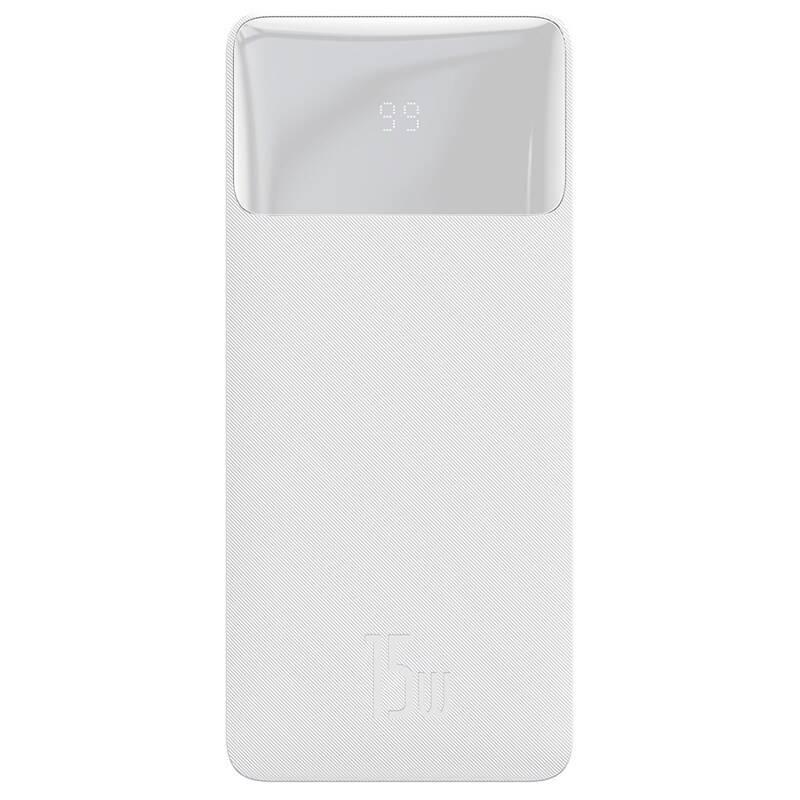 Powerbank Baseus Bipow 10000mAh 15W bílá