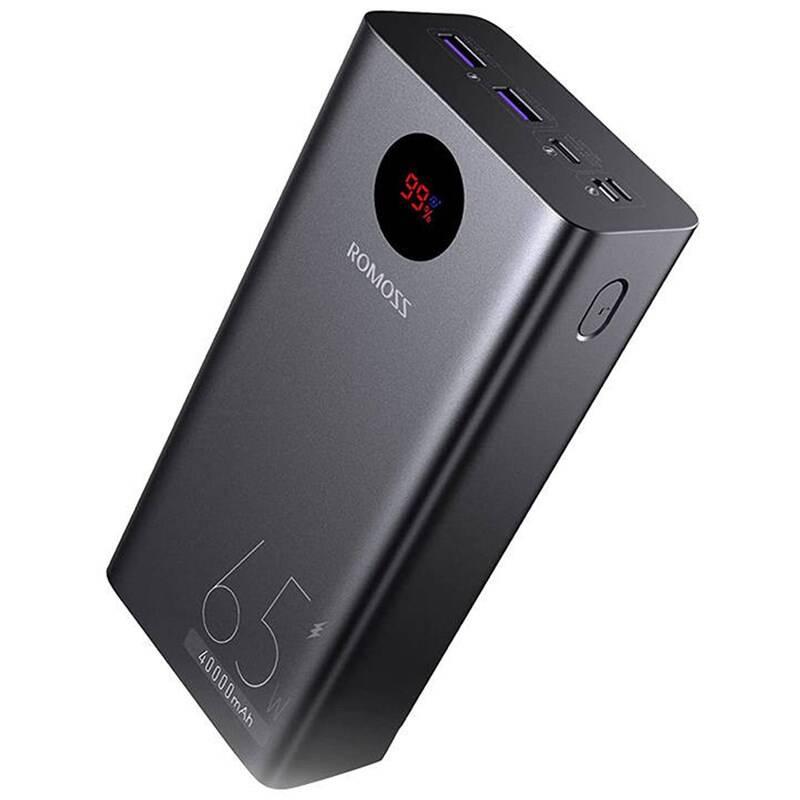 Powerbank Romoss PEA40 Pro 40 000mAh 65W černá