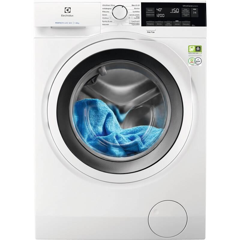 Pračka Electrolux UltraCare 800 EW8F348WC bílá