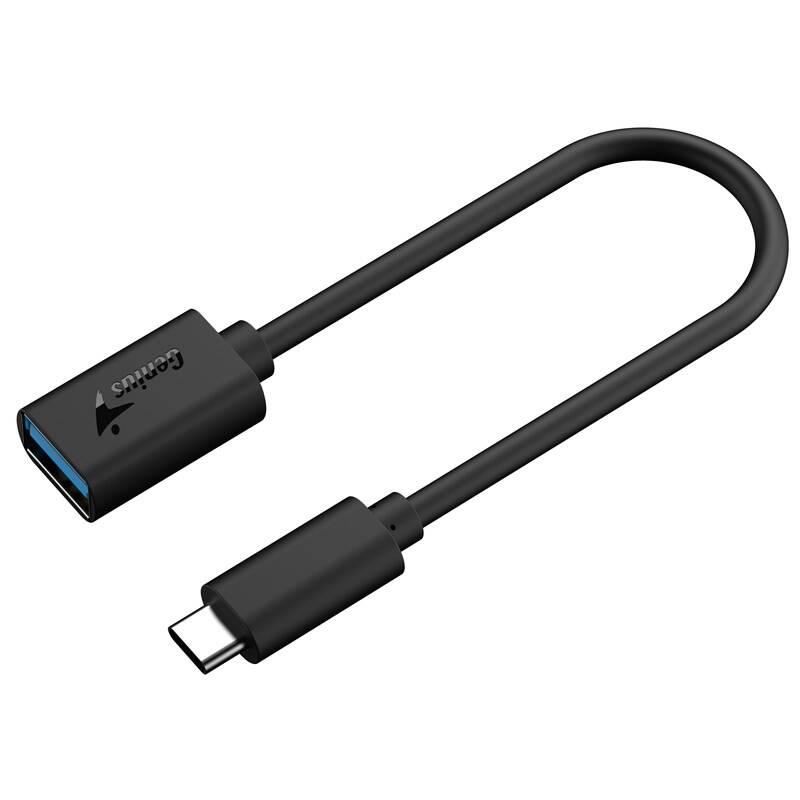 Redukce Genius ACC-C2AC, USB-A USB-C, 21cm černá