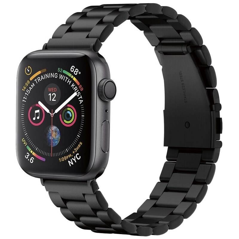 Řemínek Spigen Modern Fit na Apple Watch 42 44 45 49 mm, ocelový černý, Řemínek, Spigen, Modern, Fit, na, Apple, Watch, 42, 44, 45, 49, mm, ocelový, černý