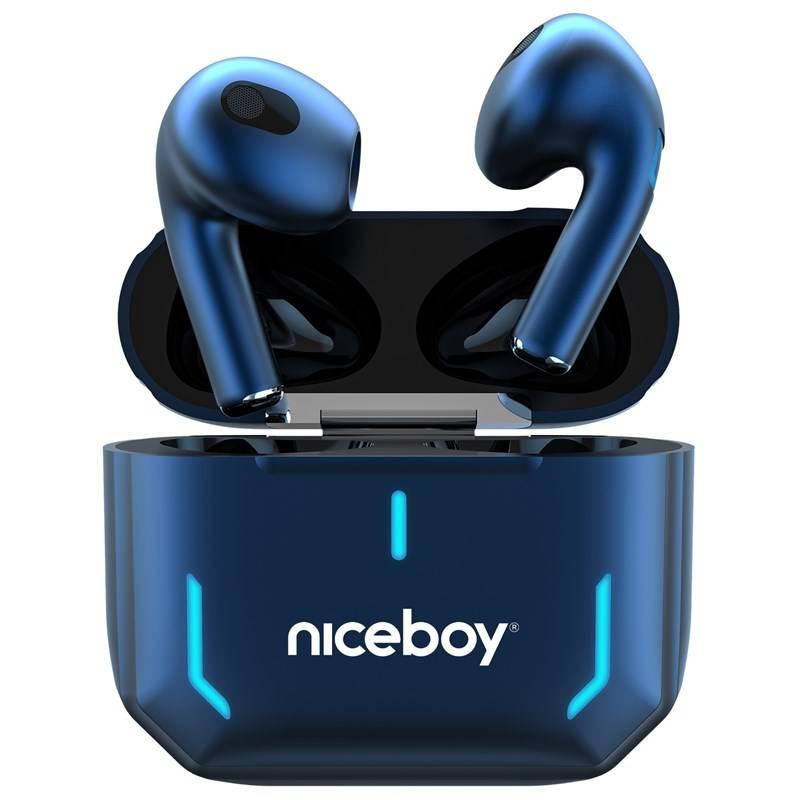 Sluchátka Niceboy HIVE SpacePods modrá