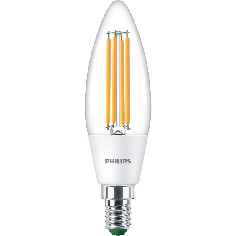 Žárovka LED Philips filament svíčka, E14,