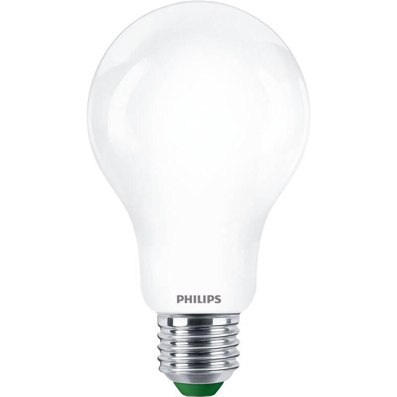 Žárovka LED Philips klasik, E27, 7,3W, studená bílá