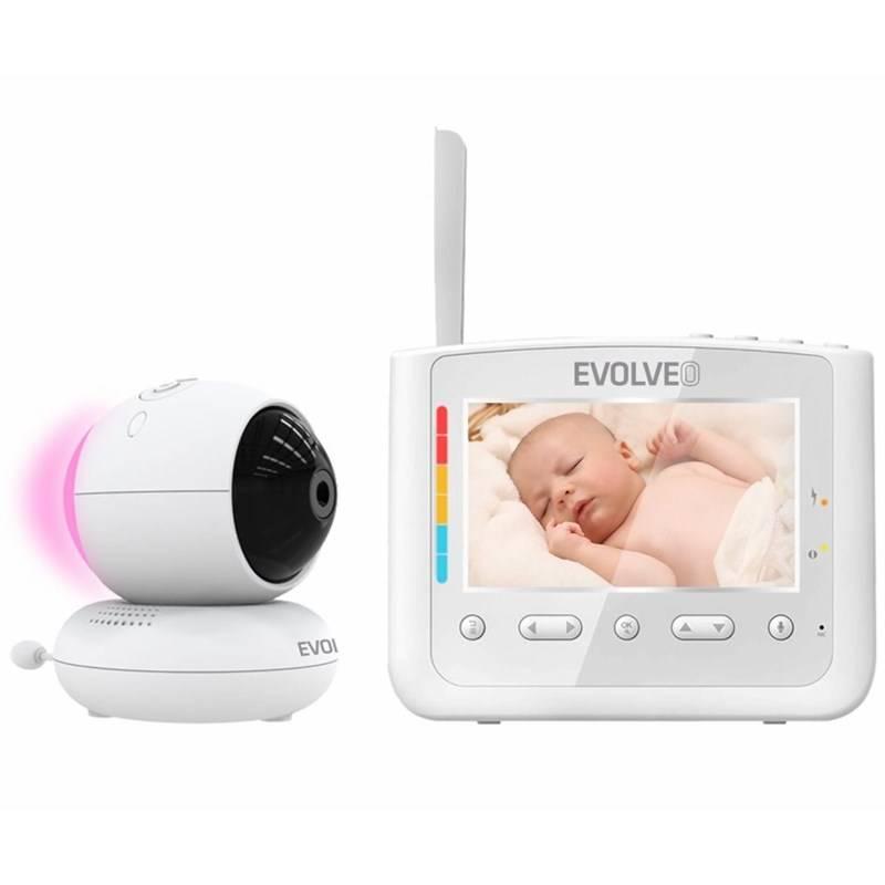 Dětská elektronická chůva Babysense Video Baby Monitor V65 bílá