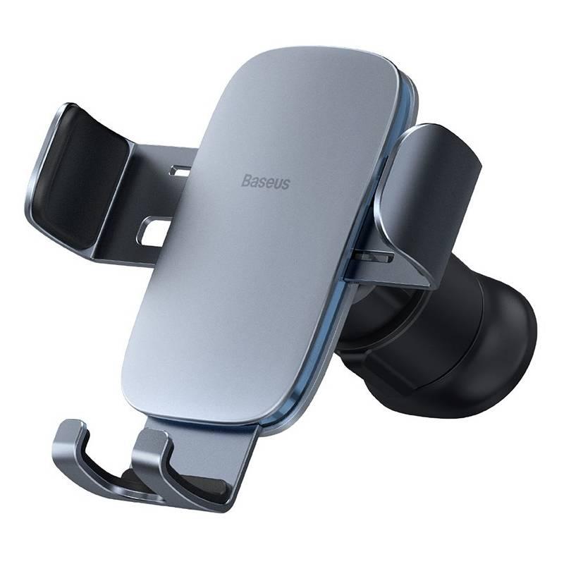 Držák na mobil Baseus Metal Age II Gravity šedý