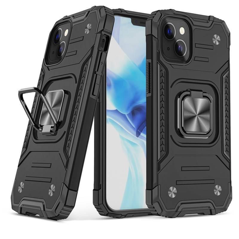 Kryt na mobil Lenuo Union Armor na Apple iPhone 14 černý