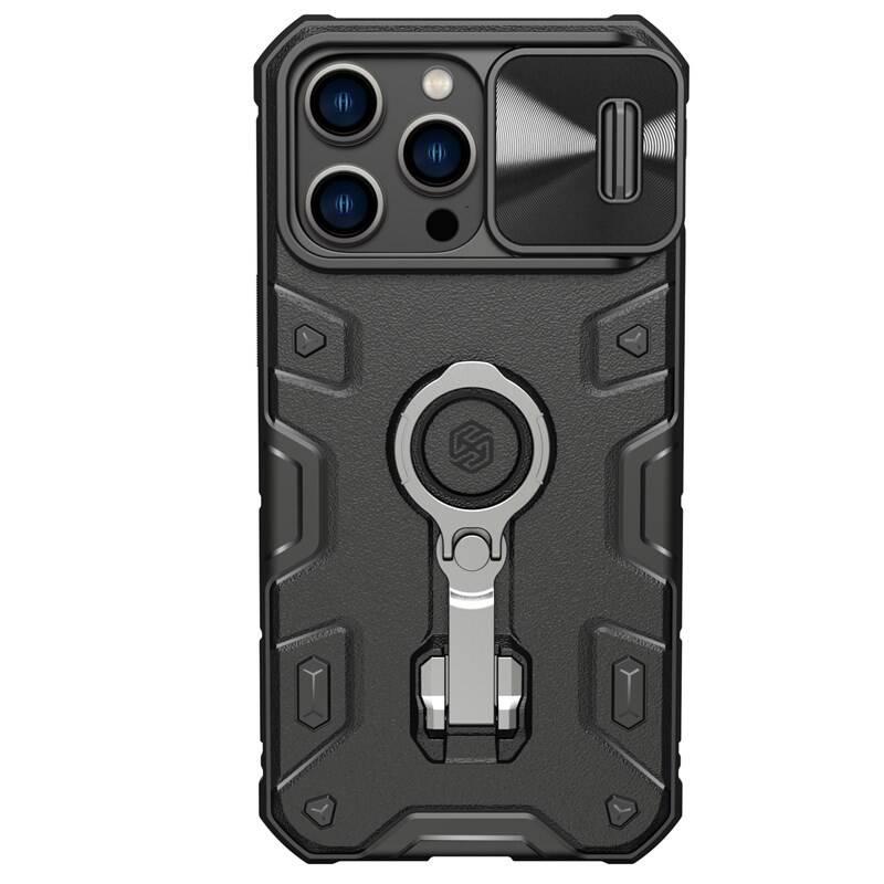 Kryt na mobil Nillkin CamShield Armor PRO na Apple iPhone 14 Pro Max černý