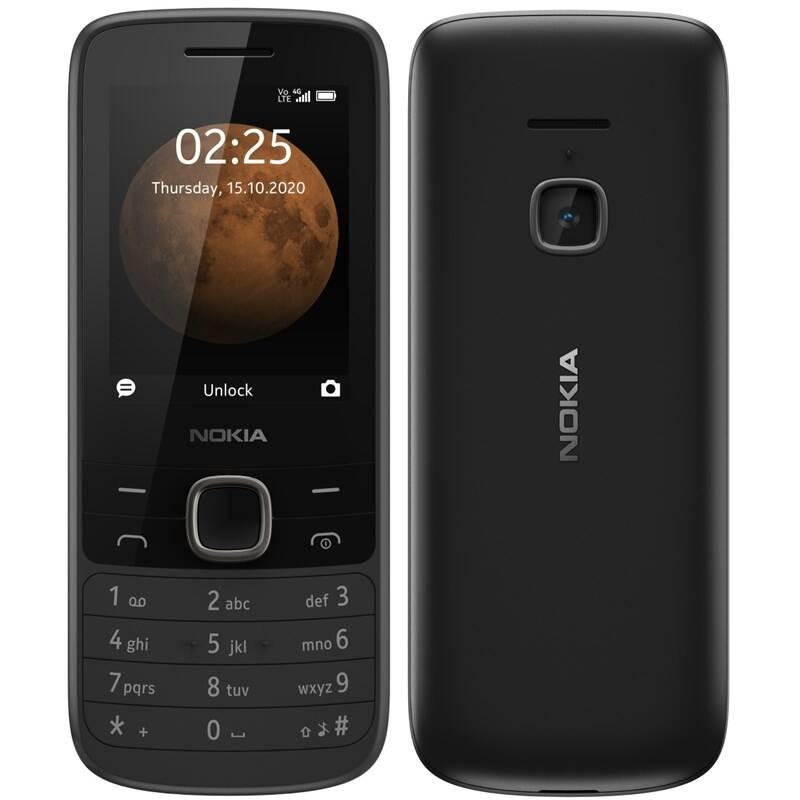 Mobilní telefon Nokia 225 4G - verze Vodafone černý