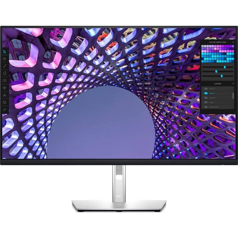 Monitor Dell P3223QE černý stříbrný