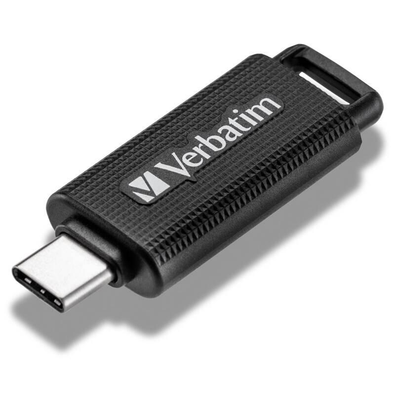 USB Flash Verbatim Store 'n' Go USB-C 3.2 Gen 64GB černý, USB, Flash, Verbatim, Store, 'n', Go, USB-C, 3.2, Gen, 64GB, černý