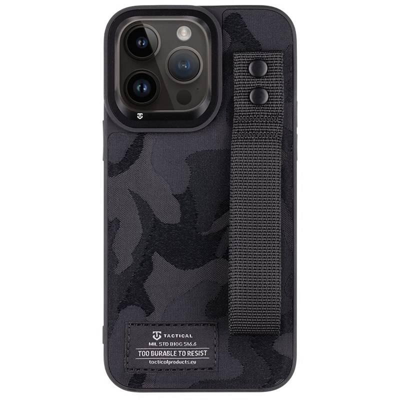Kryt na mobil Tactical Camo Troop Drag Strap na Apple iPhone 14 Pro Max černý