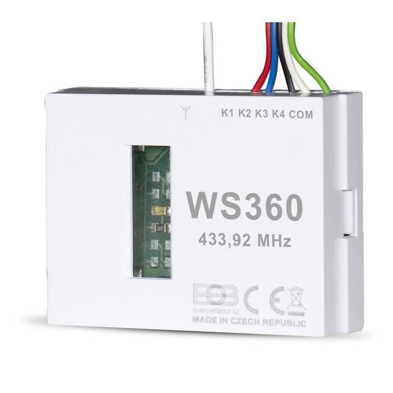 Modul Elektrobock WS360, univerzální vysílač pod vypínač