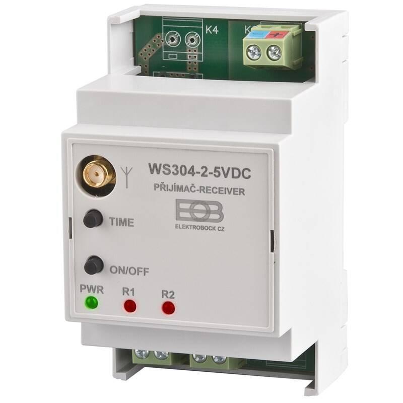 Přijímač Elektrobock WS304-2 5VDC, dvou-kanálový, Přijímač, Elektrobock, WS304-2, 5VDC, dvou-kanálový