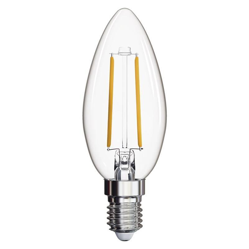 Žárovka LED EMOS Filament, svíčka, 1.8W,