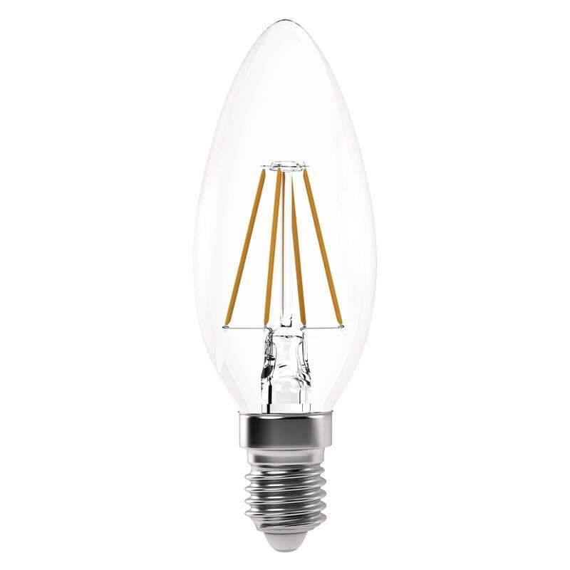 Žárovka LED EMOS Filament, svíčka, 3,4W,
