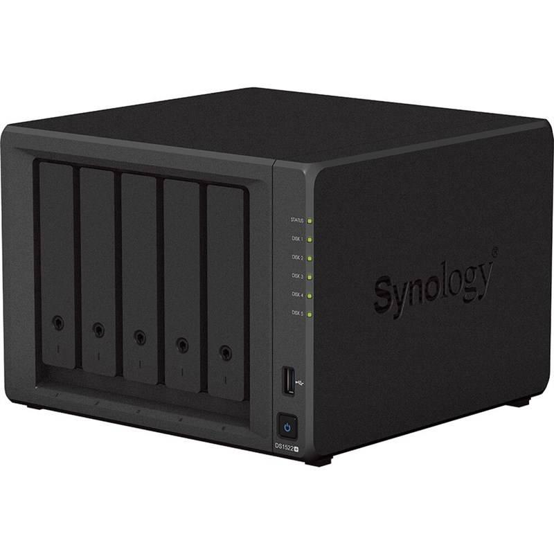 Datové uložiště Synology DiskStation DS1522 černé