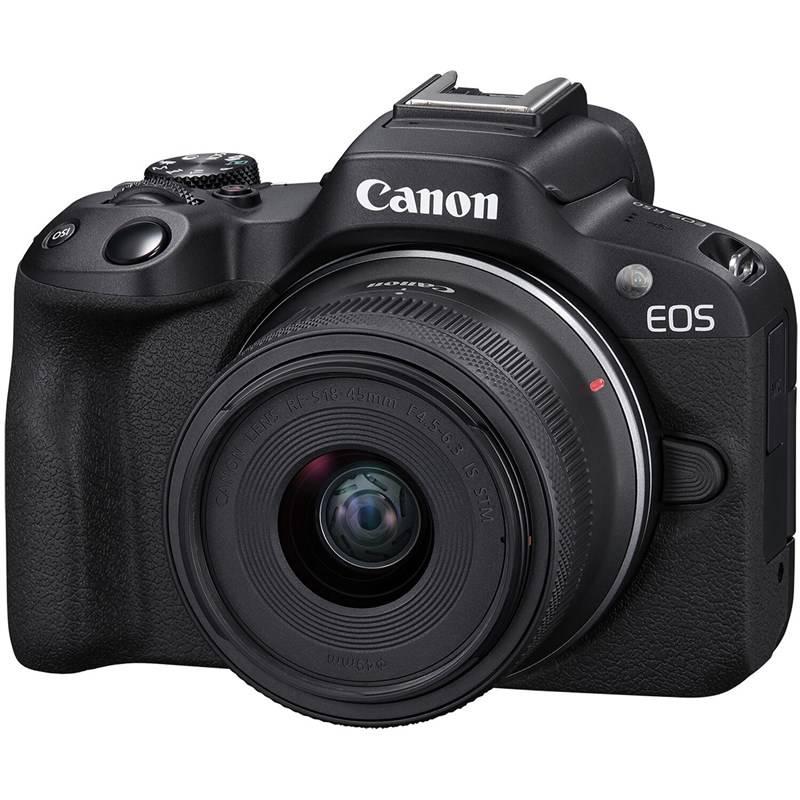 Digitální fotoaparát Canon EOS R50 RF-S 18-45 mm IS STM černý