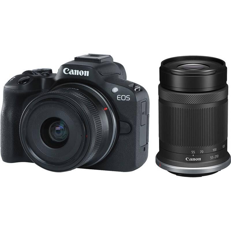 Digitální fotoaparát Canon EOS R50 RF-S 18-45 mm IS STM černý, Digitální, fotoaparát, Canon, EOS, R50, RF-S, 18-45, mm, IS, STM, černý