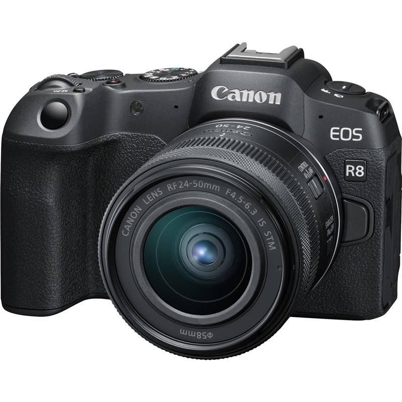 Digitální fotoaparát Canon EOS R8 RF 24-50 mm f 4.5-6.3 IS STM černý