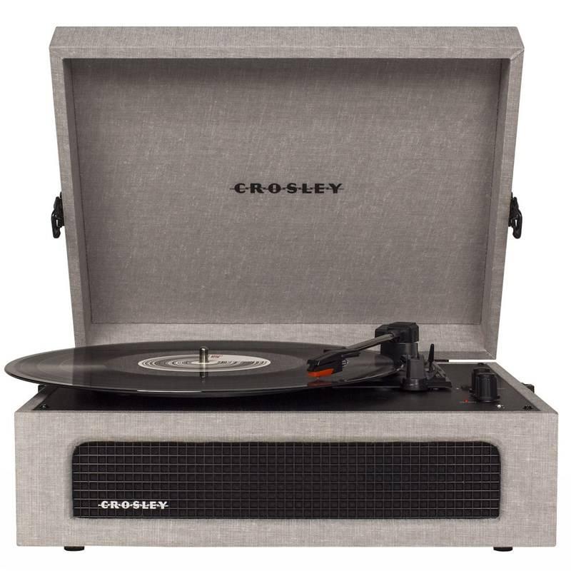 Gramofon Crosley Voyager šedý